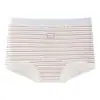 Roupa íntima feminina de algodão puro para bebês Classe a 10A Antibacteriana com Gancho Estendido Sem Costura Confortável Boxer de Cintura Média para Meninas