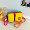 Bolsa de teléfono deportiva ins estilo japonés Harajuku dopamina, bolsa cruzada versátil simple multifuncional estilo coreano para ropa de trabajo para mujer