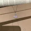 Collar de acero y titanio con letra H para mujer, elegante, combinable con todo, cadena para clavícula, accesorios para celebridades cibernéticas.