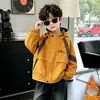Chaqueta de Algodón con Forro Polar para Niños Ropa de Algodón Nueva 2026 Ropa de Abrigo Engrosada Ropa de Invierno Parka Moderna Elegante Ropa para Niños de Moda Atractiva