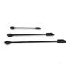 Nuevo Set Creativo de Mini Raspadores de Silicona de Doble Punta para Cosméticos, Raspador de Mermelada, Set de 3 Espátulas para Cocinar