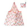Bolsa de Compras Plegable, Nueva de Gran Capacidad, Bolsa Plegable Ecológica en Stock, Bolsa de Tote de Almacenamiento Plegable Portátil Impresa Creativa