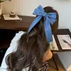 Clip de Pelo Azul Denim Retro Coreano con Lazo Clip de Plátano Dorado Clip de Tiburón Pasador Elástico de Moda Accesorios para el Cabello para Mujeres