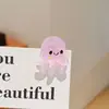 Presilha Pequena Divertida de Acetato com Animal Marinho para Nuca de Mulheres Pequena Presilha de Cabelo Desenho Animado Fofa Presilha para Meio Preso
