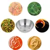 Amazon Tigelas de Tempero de Aço Inoxidável Redondas Domésticas Tigelas de Tempero de Cozinha Mini Tigelas Pequenas Recipientes para Molho de Soja Pratos para Molhar