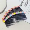 Pente Infantil Fofo para Meninas, Novo Grampo de Cabelo de Desenho Animado de Verão, Ferramenta de Penteado, Prendedor de Cabelo, Acessório de Cabelo para Meninas