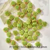 Jingdezhen cerámica joyería cuentas de vieira cuentas sueltas bolsa de material para collar estudiante femenina concha diy tejido a mano nuevo
