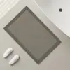Felpudo de baño minimalista estilo nórdico transfronterizo, absorbente y de secado rápido de tierra de diatomeas, alfombrilla de baño antideslizante, almohadilla suave