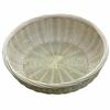 Cesta de frutas de bambú hecha a mano recogedor de bambú cesta redonda shau kei de bambú cesta para pan al vapor cesta para lavar platos de cocina cesta para escurrir arroz colador
