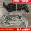 Accesorios para Estructura de Invernadero: Clips de Alambre de Resorte de Presión, Soportes de Tubo de Acero Engrosado Galvanizado en Caliente, Pinzas de Resorte