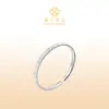 Pulsera rígida Fu de plata de ley 999.9 Hello Kitty tachonada con diseño de cielo estrellado y hielo picado, regalo para niñas y mejores amigas