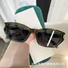 Óculos de Sol Europeus e Americanos Estilo Cat-Eye Transfronteiriços Armação Pequena High-End Proteção UV Tendência da Moda Feminina Óculos para Fotografia de Rua