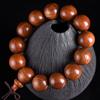 Pulsera de cuentas de pera de hierba africana erizo sándalo rojo 2.0 pulsera de flor de Birmania rosario atado a mano para hombres y mujeres fabricantes de cuentas