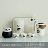 Conjunto de Chá Rápido Panda Selecionado Cuidadosamente Conjunto de Chá de Viagem Artefato Portátil para Fazer Chá ao Ar Livre Bule de Cerâmica Xícara de Chá Conjunto de Viagem