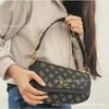 Comércio exterior transfronteiriço nova bolsa europeia e americana retrô axila bolsa de ombro com estampa de cobra da moda bolsa feminina antiga flor sela bolsa transversal