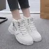 Zapatos Deportivos de Caña Alta para Mujer, Nuevos Botines Gruesos de Otoño e Invierno 2026, Botas Martin Versátiles Casuales para Mujer H2516