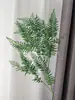 Bosque Escandinavo Verde Planta Verde Hoja Verde Techo de Salón de Bodas Mimosa Plástico Flor Falsa Hierba de Amante Eucalipto