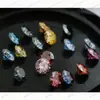 Piedra Suelta Redonda de Moissanita de Color de Alta Calidad Chapada con Ocho Corazones y Ocho Flechas, Acabado Deslumbrante Similar al Diamante, Adecuada para Joyería y Accesorios de Moissanita Transmitidos en Vivo