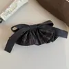 Scrunchie Retrô Xadrez Estilo Coreano Patchwork Café Claro para Mulheres Elástico Elegante para Cabelo Corda de Cabelo Nova Corda de Cabelo Acessórios de Cabelo