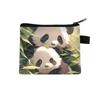Nova Carteira Fofa de Panda Infantil Escola Primária Desenho Animado de Aparência Sofisticada Bolsa de Armazenamento de Grande Capacidade Atacado Transfronteiriço