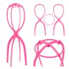 Suporte de posicionamento de cabeça para perucas transfronteiriças acessórios para perucas ferramenta dobrável suporte suporte grande para perucas 50*20 à vista