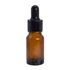 Botella Marrón Esencial para Fabricante 30ml Botella Gotero Marrón de Vidrio Botella Pequeña de Muestra 5ml