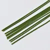 En Stock Tallos de Flores Recubiertos de Plástico, Alambre de Hierro para Rosas Artificiales de 15 cm, Materiales para Tallos de Flores Verdes Hechos a Mano, Accesorios Florales al por Mayor