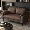 Sofá de oficina estilo lujo nórdico para dos o tres personas, adecuado para apartamentos pequeños, oficinas en casa, tiendas, hoteles y casas de huéspedes