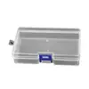 Caja de Almacenamiento de Escritorio Transparente Suministros de Oficina Juguetes Joyería Equipo de Pesca Productos Pequeños Caja de Embalaje de Plástico
