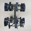 Accesorios de Máquina Micro Cultivadora de Cuatro Ruedas Pequeña de Fábrica Bastidor de Rastra para Siembra y Fertilización Cuchilla de Arado Profundo Rueda Deshierbadora Arado Rotativo