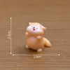 Miniatura de Paisaje Linda Figura de Nutria Botella Ecológica Mengli Accesorios de Decoración DIY Adorno Pequeño de Escritorio para Paisaje en Miniatura