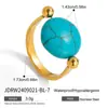 Jieding Joias Europeias e Americanas Pulseira de Aço Inoxidável Luxo Acessível Anel de Alta Qualidade Aço Titânio Não Desbota Joias de Mão Anéis Transfronteiriços