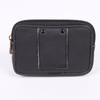 Bolsa de teléfono para hombre de piel de vaca Spot Cinturón Vestible Monedero Multifuncional para Llaves y Monedas para Personas Mayores Bolsa de Cintura Impermeable Horizontal