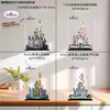 Caixa de Exibição LEGO Castelo Disney Modelo de Bloco de Construção LEGO Figura Acrílico Armazenamento Tampa à Prova de Poeira
