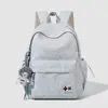 Mochila con estampado de Gipsófila, mochila estudiantil simple y ligera, mochila de gran capacidad para el campus, mochila casual y dulce