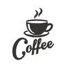 Yeon-Jia Nueva Taza de Café Caliente Calada Pegatinas Decorativas para Cafetería Venta al por Mayor Adhesivas Impermeables Pegatinas de Pared