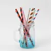 Palitos Listrados de Venda Quente Transfronteiriços Biodegradáveis Novos Palitos Coloridos Palitos Criativos para Festa Disponíveis para Atacado