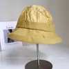 Sombrero de Pescador Transpirable de Ala Levantada Personalizado con Retazos Verano Elegante Versátil Protección Solar Sombrero de Cuenca Moda para Mujer Sombrero de Tela para el Sol al Aire Libre