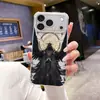 Marca Americana de Moda Popular Transfronteriza Dark Angel Funda para Teléfono Adecuada para iPhone 17, Funda Transparente Anti-Rayones y Anti-Golpes con Airbag