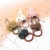 Accesorios para el cabello Cuerda para el cabello Coreana para Niños Bola de Pelo Linda Anillo para el Cabello de Conejo Cuerda para el Cabello de Peluche de Dibujos Animados para Niña Accesorios para el Cabello