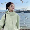 Chaqueta 3 en 1 estilo Luotuo para mujer, nueva chaqueta de montaña para exteriores 2026, chaqueta de plumón cortavientos, hecha a medida para hombres