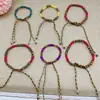 Pulsera de Nudo Vajra de Nueve Hilos de Colores, Pulsera de Hilo Colorido Ajustable de Doble Hilo para el Festival del Bote del Dragón