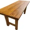 Mesa de Chá de Madeira de Ulmeiro Antiga, Mesa de Madeira Maciça, Mesa de Escritório, Mesa Simples de Madeira Natural, Mesa de Jantar para Casa, Mesa de Chá Vintage, Mesa e Cadeiras para Pousada