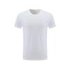 Camiseta Solona Personalizada 32S Primavera y Verano Manga Corta Hombros Descubiertos Marca de Moda Tejido Antibacteriano Fresco de Verano Impresión para Hombre