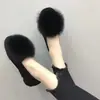 Chinelos de pelúcia populares para mulheres, nova coleção outono/inverno 2026, com sola macia, versáteis, antiderrapantes e sapatos de algodão com forro de fleece