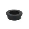 Anillo de goma protector de alambre en forma de T Anillo tapón protector de alambre de silicona Sello de salida de alambre tapón de goma para orificio pasante Tapón de alambre negro aislado