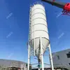 Silo de Cimento em Flocos de 100 Toneladas, Silo de Cimento em Flocos Altamente Automatizado, Silos de Cimento em Flocos de Várias Especificações