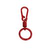 Llavero con Forma de Haba de Primavera de Color Macarrón, Hebilla de Puerta en Forma de U Pintada con Spray de Colores, Colgante para Bolso DIY, Venta al por Mayor de Accesorios