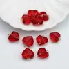 Cuentas de Cristal con Forma de Corazón Degradado Hechas a Mano para DIY Collares Pulseras Accesorios de Joyería Materiales para Cuentas Disponibles en Múltiples Colores
