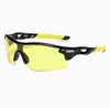 Óculos de Sol Refletivos com Película Colorida Deslumbrante 009181 Espelho Esportivo Atacado Óculos para Ciclismo ao Ar Livre Masculino e Feminino Novos Óculos de Sol